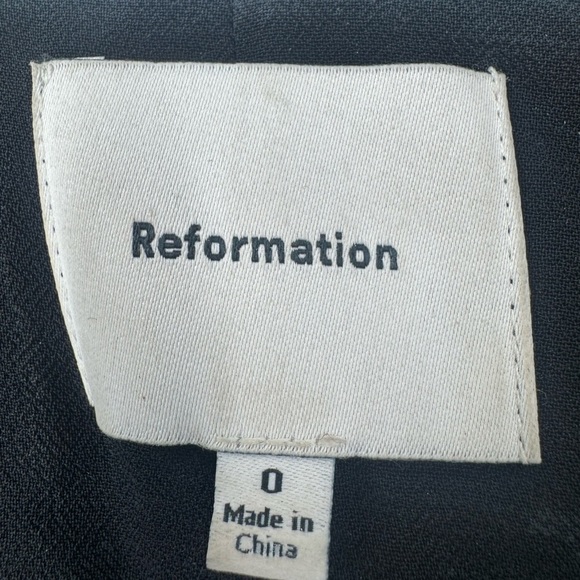 Reformation Eva Lace Trim Size 0 B1667 - Picture 3 of 3